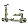 „Scoot and Ride“ – 2 viename balansinis dviratis / paspirtukas – alyvuogių spalvos (SR-00001)