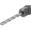 SDS Plus adapteris ir M22 110 mm centravimo grąžtas