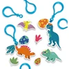 SES Creative - susitraukianti folija - dinozaurų raktų pakabukai - (S14294)