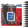 „Sharpie“ – „Creative Acrylic“ 12 lizdinių plokštelių – žemės atspalviai – teptuko antgalis (2223313)