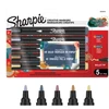 „Sharpie“ – „Creative Acrylic“ 5 lizdinės plokštelės – šilti atspalviai – apvalus galiukas (2223314)