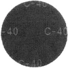 Siatka Šlifavimo tinklelis su lipdukais 180 mm, K40, 5 vnt. šlifuokliui 59G263