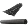 Lean Tinklinė uždanga tvorai, balkonui, 1.5 x 25 m, 140 g/m², pilka