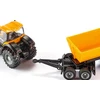 Siku - 1:87 Jcb su platformine priekaba ir savivarčiu (313-1858)