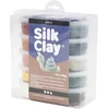 Silk Claycreative Toys Šilko molis - dulkėti dažai 10 x 40 g (79154)