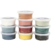 Silk Claycreative Toys Šilko molis - dulkėti dažai 10 x 40 g (79154)