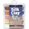 Silk Claycreative Toys Šilko molis - dulkėti dažai 10 x 40 g (79154)
