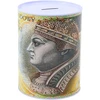Lean Toys Metalinė taupyklė su 200 PLN banknoto motyvu, 16x12 cm