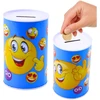 Lean Toys Vaikiška metalinė taupyklė su emoji