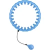 Smart Hula Hop liekninamasis lankas su kniedėmis ir svarmenimis, 50 cm, mėlynas, REBEL ACTIVE