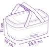 Smoby - Stitch 2in1 iškylų ​​krepšelis (7600312516)