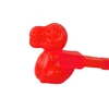 Lean Toys Raudonas dinozauras sniego kamuoliukų formuotojas