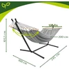 Iso Trade sodo hamakas 200x150cm Gardlov su rėmu 27293