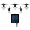 Solarna Saulės energija varoma girlianda 10 m, 10 x LED gijų