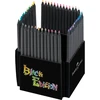 Spalvoti pieštukai „Faber-Castell“ juodos spalvos, 50 vnt. pakuotėje (116450)