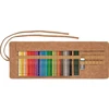Spalvoti pieštukai Faber-Castell Polychromos, 30 vnt., ritinėlis (110030)