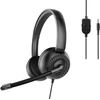 „Speedlink Metis“ stereo ausinės, 3,5 mm lizdas su Y formos adapteriu, juodos