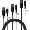 „Speedlink“ USB-A–USB-C laidų rinkinys, juodas