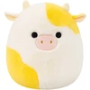 SQUISHMALLOWS Pliušinis žaislas - Geltona karvytė, 30 cm