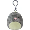 Squishmallows Minkšti saldainiai - Įvairūs 9 cm P15 Užsegimas - Xander mirksintis pilkas tiranozauras