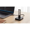 Stacja „Rebel Aluminum NVME M2“ diskų prijungimo stotelė (Mkey+B+Mkey) su USB C tipo jungtimi