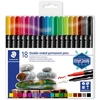 Staedtler Duo Permanent flomasteriai, 18 vnt., įvairūs (3187 TB18)
