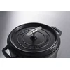 Staub - Buster + Punch Cocotte - Juoda - 24 cm