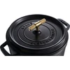 Staub - Buster + Punch Cocotte - Juoda - 24 cm