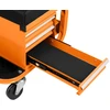 Darbo kėdė su ratukais NEO TOOLS 11-605 (3 stalčiai)