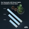 Lubinis šviestuvas „Sunmatic“ – LED jutiklinis šviestuvas, 30 cm (2 vnt. pakuotėje)
