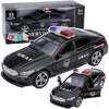 Lean Toys SWAT automobilis juodas
