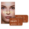 SWATI - Spalvoti kontaktiniai lęšiai 1 mėnesiui - Bronziniai