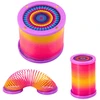 Lean Toys LED šviesos spyruoklė daugiaspalvė