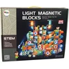 Lean Toys Magnetinių blokelių rinkinys 292 elementų