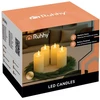 Swieczkawkad LED žvakė/įdėklas 12,5x5 cm 4 vnt. Ruhhy 26485