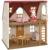„Sylvanian Families“ – naujas raudonu stogu įrengtas jaukus namelis pradedantiesiems (5567)