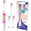 Šepetėlis SEAGO ultragarsinis dantų šepetėlis vaikams, rožinis, 1xAAA 1.5V (nepridedamas), 3 galvutės, SG-977 Rožinė