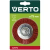 Šlifavimo šepetys VERTO 62H712 75mm (plokščias)