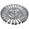 Szczotka Vielinis diskinis šepetys 150 mm, susukta viela, plienas, M14