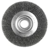 Szczotka Vielinis diskinis šepetys 200 x 32 mm, gofruota viela, plienas