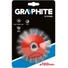 Išlenktas metalinis šepetys Graphite 100mm M14 57H589