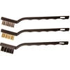 Šepečių komplektas TOP TOOLS 14a618 (3 vnt., 180 mm, varis/plienas/nailonas)