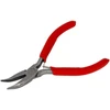 Szczypce Profesionalios lenktos replės 120 mm "micro", PVC prolinas