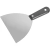 Mega Szpachelka 150 mm poliruota mentelė su plastikine rankena
