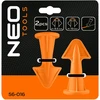 Silikoninės mentelės NEO TOOLS 2 vnt. (6,5R, 10R) - apdailos įrankiai