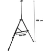 Sztaluga Aliuminio lauko tapybos molbertas 158 cm + dėklas