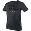 T Shirt Marškinėliai su spauda „FEEL THE BIT“, XXL dydis