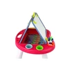 Lean Toys Piešimo lenta LeanToys 2in1, raudona