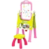 Lean Toys Daugiafunkcinis mokomasis stalas su lenta ir kėdute, 110x44x44 cm