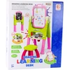 Lean Toys Daugiafunkcinis mokomasis stalas su lenta ir kėdute, 110x44x44 cm